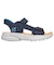 SKECHERS/キッズ 17.0～23.0cm RAZOR SPLASH - COASTAL Q 407014L-NVOR「スリップイン」仕様 サンダル スケッチャーズ ムラサキスポーツ
