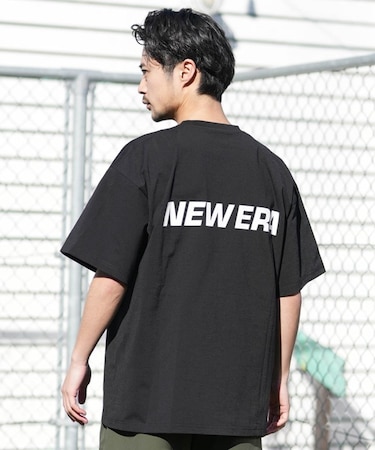 NEWERA/14774254 半袖 ユーティリティー オーバーサイズ 耐塩素・耐海水仕様 吸汗速乾、UVカット ラッシュガード Tシャツ ニューエラ メンズ ムラサキスポーツ
