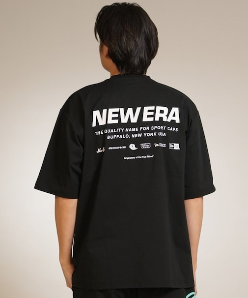 NEWERA/14774263 半袖 ユーティリティー オーバーサイズ 耐塩素・耐海水仕様 吸汗速乾、UVカット ラッシュガード Tシャツ ニューエラ メンズ ムラサキスポーツ