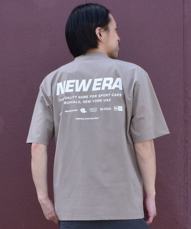 NEWERA/14774264 半袖 ユーティリティー オーバーサイズ 耐塩素・耐海水仕様 吸汗速乾、UVカット ラッシュガード Tシャツ ニューエラ メンズ ムラサキスポーツ
