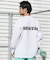 NEWERA/14774268 長袖 ユーティリティー オーバーサイズ 耐塩素・耐海水仕様 吸汗速乾、UVカット ラッシュガード Tシャツ ニューエラ メンズ ムラサキスポーツ