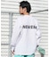 NEWERA/14774268 長袖 ユーティリティー オーバーサイズ 耐塩素・耐海水仕様 吸汗速乾、UVカット ラッシュガード Tシャツ ニューエラ メンズ ムラサキスポーツ