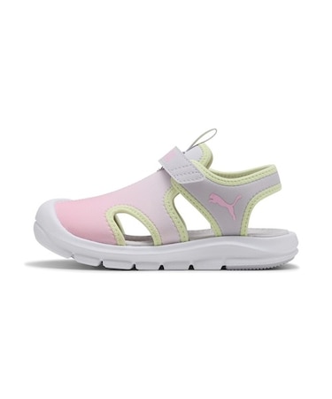 PUMA/17.0～21.0cm 404950 速乾 水陸両用 水遊び ファンレーサー サンダル COME ON V P キッズ シューズ 男の子 女の子 ムラサキスポーツ