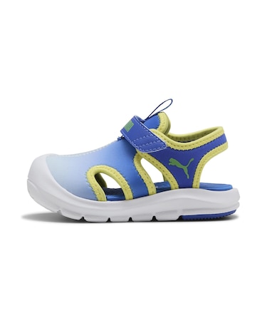 PUMA/12.0～16.5cm 404951 速乾 水陸両用 水遊び ファンレーサー サンダル COME ON V インファント キッズ シューズ 男の子 女の子 ムラサキスポーツ