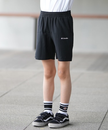 Columbia/AB1824 ショートパンツ ハーフパンツ ワンポイント シンプル コロンビア キッズ 男の子 女の子 ムラサキスポーツ