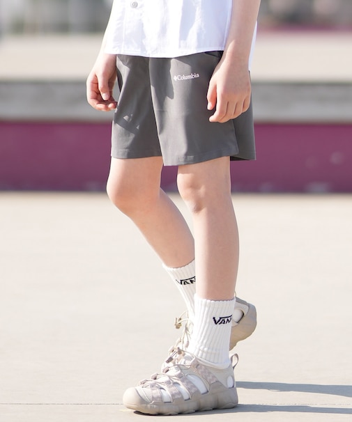Columbia/AB1824 ショートパンツ ハーフパンツ ワンポイント シンプル コロンビア キッズ 男の子 女の子 ムラサキスポーツ