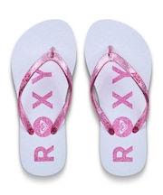 ROXY/17.0~22.0cm ARGL261263 RG VIVA SPARKLE ビーチサンダル ロキシー キッズ シューズ 女の子 ムラサキスポーツ