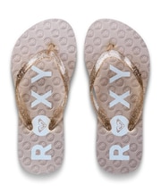 ROXY/17.0~22.0cm ARGL261263 RG VIVA SPARKLE ビーチサンダル ロキシー キッズ シューズ 女の子 ムラサキスポーツ