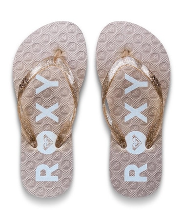 ROXY/17.0~22.0cm ARGL261263 RG VIVA SPARKLE ビーチサンダル ロキシー キッズ シューズ 女の子 ムラサキスポーツ