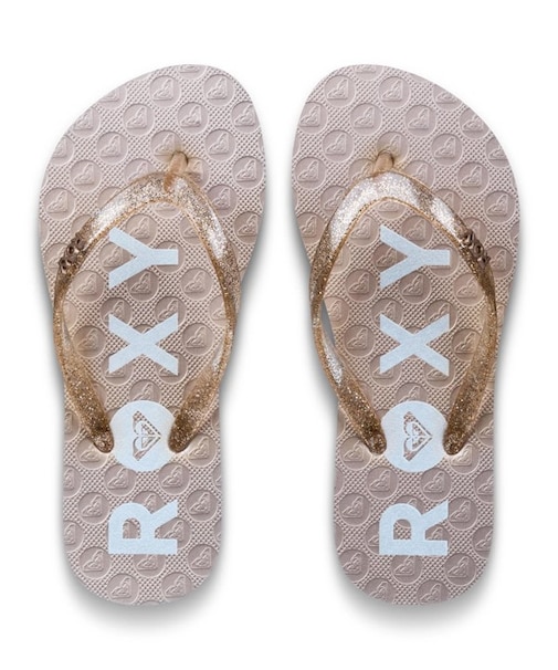 ROXY/17.0~22.0cm ARGL261263 RG VIVA SPARKLE ビーチサンダル ロキシー キッズ シューズ 女の子 ムラサキスポーツ