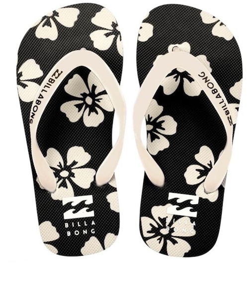 BILLABONG/18.0～22.0cm KIDS PRINTED FLIP FLOPS  ビーチサンダル ビラボン キッズ シューズ サンダル 男の子 女の子 ムラサキスポーツ