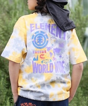 ELEMENT/BG025P11 半袖 Tシャツ 裾ドローコード調整 エレメント 男の子 女の子 ムラサキスポーツ