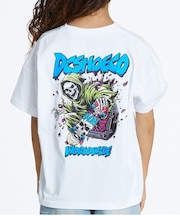 DC Shoes/YST262507 26 KD CLASH SKULL SS Tシャツ 半袖 ディーシーシューズ キッズ 男の子 女の子 ムラサキスポーツ
