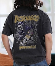 DC Shoes/YST262507 26 KD CLASH SKULL SS Tシャツ 半袖 ディーシーシューズ キッズ 男の子 女の子 ムラサキスポーツ