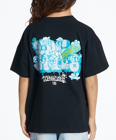 DC Shoes/YST262508 26 KD SK CREW Tシャツ 半袖 ディーシーシューズ キッズ 男の子 女の子 ムラサキスポーツ