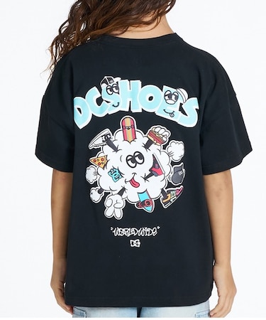 DC Shoes/YST262509 26 KD RUSH ABOUT SS Tシャツ 半袖 ディーシーシューズ キッズ 男の子 女の子 ムラサキスポーツ