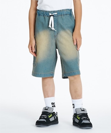 DC Shoes/YWS262502 セットアップ対応 26 KD WIDE CARGO SHORT ハーフパンツ ショートパンツキッズ 男の子 女の子 ムラサキスポーツ