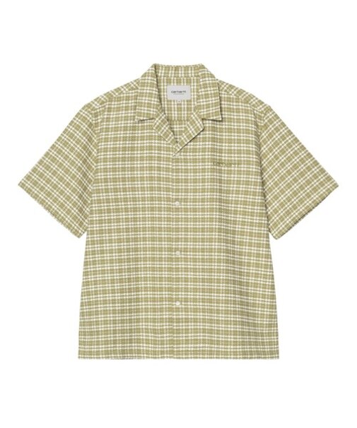 Carhartt WIP/I036194 SS Kander Shirt 半袖 シャツ チェック柄 ショートスリーブカンダーシャツ カーハートダブリューアイピー メンズ ムラサキスポーツ