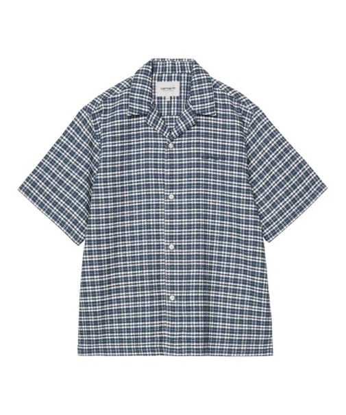 Carhartt WIP/I036194 SS Kander Shirt 半袖 シャツ チェック柄 ショートスリーブカンダーシャツ カーハートダブリューアイピー メンズ ムラサキスポーツ
