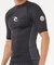 RIPCURL/水着 16MMRV UPF50+ 対塩素加工 半袖 ラッシュガード Tシャツ WAVES UPF PERF S/S リップカール メンズ ムラサキスポーツ