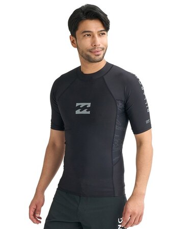 BILLA BONG/水着 BG011850 ラッシュガード 半袖 Tシャツ UVカット ビラボン メンズ ムラサキスポーツ