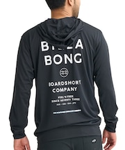BILLA BONG/水着 BG011855 ラッシュガード 長袖 ジップアップ パーカー UVカット ビラボン メンズ ムラサキスポーツ