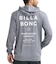 BILLA BONG/水着 BG011855 ラッシュガード 長袖 ジップアップ パーカー UVカット ビラボン メンズ ムラサキスポーツ