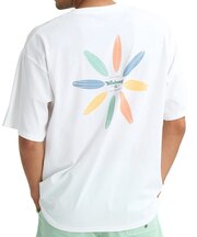 BILLA BONG/水着 BG011861 ラッシュガード 半袖 Tシャツ 着丈短め WIDE FIT 吸水速乾 水陸両用 ビラボン メンズ ムラサキスポーツ