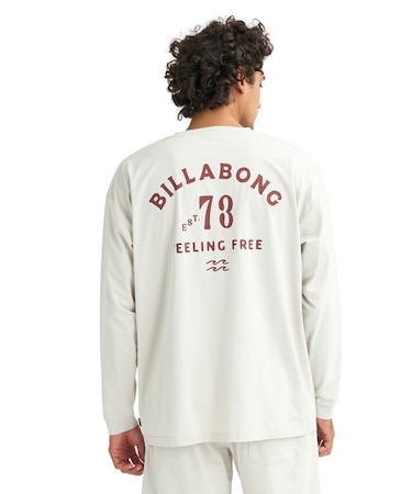 BILLA BONG/水着 BG011865 UPF15-30 PEACH SOFTTY LS 長袖 Tシャツ ロンT ラッシュガード UVカット 速乾 水陸両用 ビラボン メンズ ムラサキスポーツ