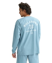 BILLA BONG/水着 BG011865 UPF15-30 PEACH SOFTTY LS  長袖 Tシャツ ロンT ラッシュガード UVカット 速乾 水陸両用 ビラボン メンズ ムラサキスポーツ