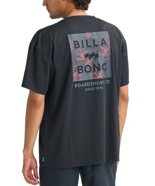 BILLA BONG/水着 BG011867 ラッシュガード 半袖 Tシャツ バックプリント UVカット 水陸両用 ビラボン メンズ ムラサキスポーツ