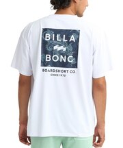 BILLA BONG/水着 BG011867 ラッシュガード 半袖 Tシャツ バックプリント UVカット 水陸両用 ビラボン メンズ ムラサキスポーツ