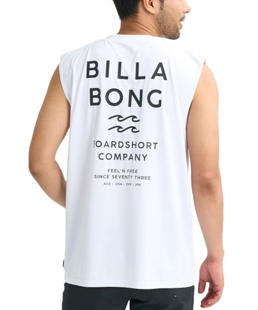 BILLA BONG/水着 BG011869 ラッシュガード タンクトップ バックプリント UVカット 水陸両用 ビラボン メンズ ムラサキスポーツ