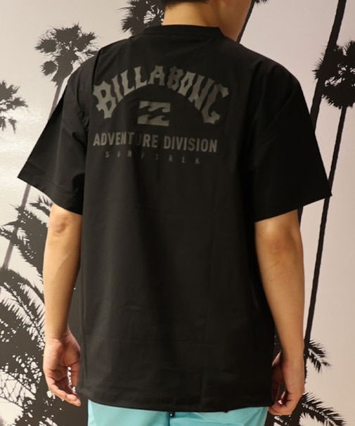 BILLA BONG/水着 BG011876 半袖 ラッシュガード Tシャツ 水陸両用 速乾 バックプリント ビラボン メンズ ムラサキスポーツ