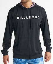 BILLABONG/水着 BG01A850 UPF50+ ラッシュガード 長袖 ジップアップ パーカー ビラボン メンズ ムラサキスポーツ