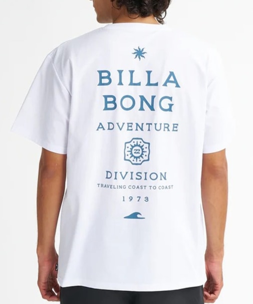 BILLABONG/水着 BG01A854 UPF50+ ラッシュガード 半袖 Tシャツ 吸汗速乾 ヘビーウェイト 水陸両用 ビラボン メンズ ムラサキスポーツ