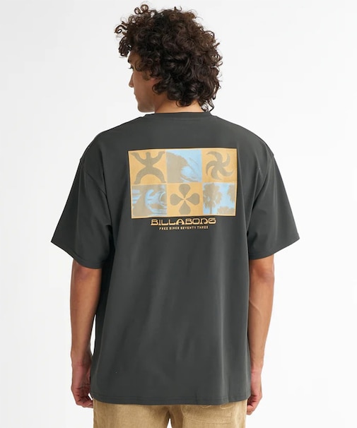 BILLABONG/水着 BG01A857 ラッシュガード 半袖 Tシャツ 水陸両用 ビラボン メンズ ムラサキスポーツ