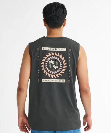 BILLABONG/水着 BG01A859 UPF15-30 ラッシュガード タンクトップ 水陸両用 SOFFTY TANK UVケアラッシュガード ビラボン メンズ ムラサキスポーツ