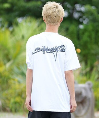 BILLABONG/水着 BG01AU16 ラッシュガード 半袖 Tシャツ 水陸両用 ロゴ AIR DRY MESH TEE ビラボン メンズ ムラサキスポーツ