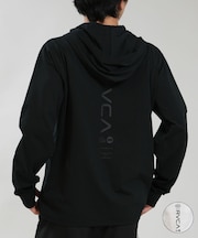 RVCA/水着 BG041852 ラッシュガード ジップアップ パーカー メンズ UVカット 吸水速乾 ストレッチ 耐塩素 水陸両用 ルーカ メンズ ムラサキスポーツ