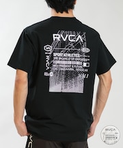 RVCA/水着 BG041856 ラッシュガード 半袖 Tシャツ メンズ UVカット 吸水速乾 ストレッチ 耐塩素 水陸両用 ルーカ メンズ ムラサキスポーツ