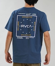 RVCA/水着 BG041859 ラッシュガード 半袖 Tシャツ メンズ UVカット 吸水速乾 ストレッチ 耐塩素 水陸両用 ルーカ メンズ ムラサキスポーツ