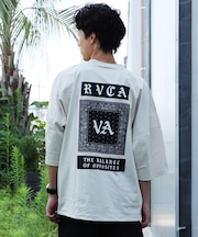 RVCA/水着 BG04AP07 半袖ラッシュTシャツ ルーカ メンズ ムラサキスポーツ