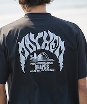 【限定】lost/水着 LM6S-4303 ラッシュガード 半袖 Tシャツ UVカット 速乾 ストレッチ 水陸両用 ロスト メンズ ムラサキスポーツ限定