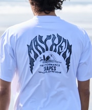 【限定】lost/水着 LM6S-4303 ラッシュガード 半袖 Tシャツ UVカット 速乾 ストレッチ 水陸両用 ロスト メンズ ムラサキスポーツ限定