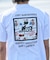 【限定】lost/水着 LM6S-4304 ラッシュガード 半袖 Tシャツ UVカット 速乾 ストレッチ 水陸両用 ロスト メンズ ムラサキスポーツ限定