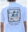 【限定】lost/水着 LM6S-4304 ラッシュガード 半袖 Tシャツ UVカット 速乾 ストレッチ 水陸両用 ロスト メンズ ムラサキスポーツ限定