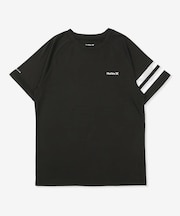 Hurley/水着 MASS26101P ラッシュガード 半袖 Tシャツ メンズ UVカット 軽量 ストレッチ 抗菌防臭 疎水 水陸両用 ハーレー メンズ ムラサキスポーツ