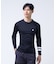 Hurley/水着 MSRG251003 ラッシュガード 長袖 Tシャツ ロンT メンズ UVカット ロゴ ハーレー メンズ ムラサキスポーツ