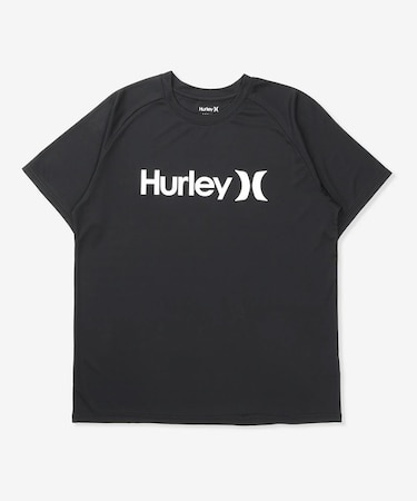 Hurley/水着 MSRG261046 ラッシュガード 半袖 Tシャツ UVカット 撥水 速乾 遮熱 水陸両用 ハーレー メンズ ムラサキスポーツ